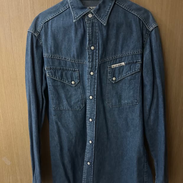 Hysteric glamour 히스테릭글래머 데님셔츠