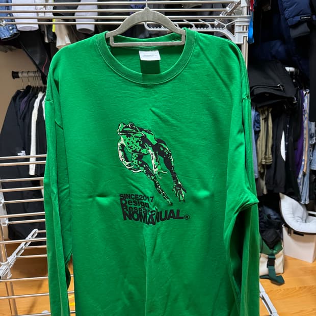 노메뉴얼 개구리 슬리브 XL