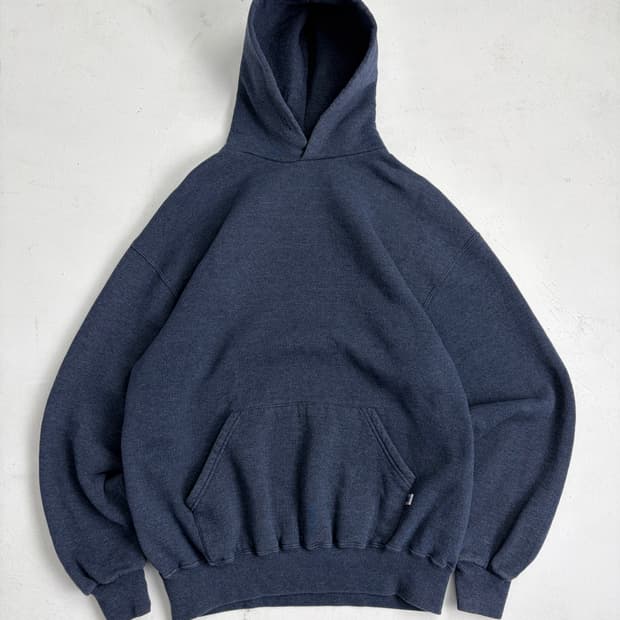 90s Russell Hoodie (charcoal blue)