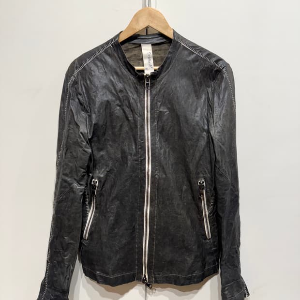 Transit 트랜짓 램스킨 레더 자켓