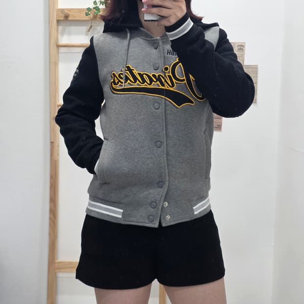 [프립]85/MLB 피츠버그 파이어리츠 누비 후드 야구점퍼