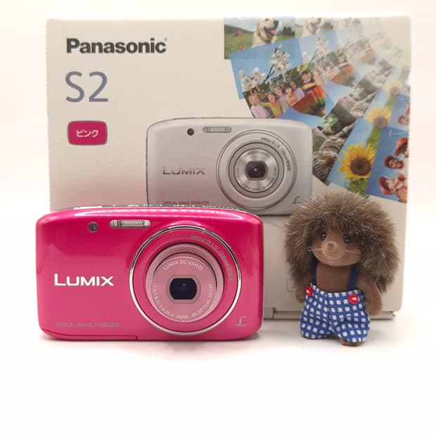츄🎀하트프레임📸 루믹스 DMC-S2 핫핑크 🩷 미품