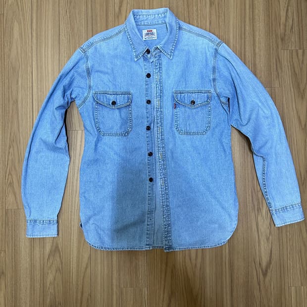 리바이스 데님셔츠 levis 청남방