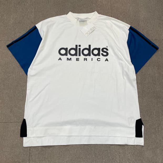90s adidas 아디다스 빈티지 데드스탁 티셔츠 xl