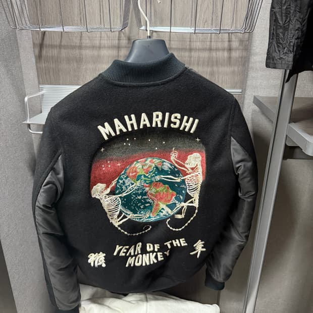 maharishi 자수 봄버 L