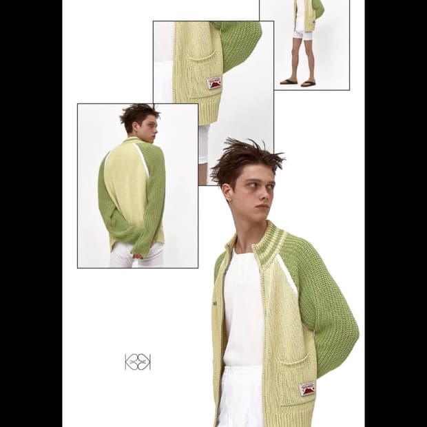 kijun Knit Raglan Jacket