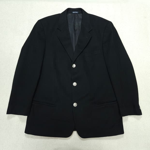 베르사체 은장 블레이저 52 블랙