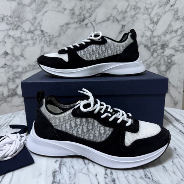 (41) 디올 오블리크 b25 러너 스니커즈  