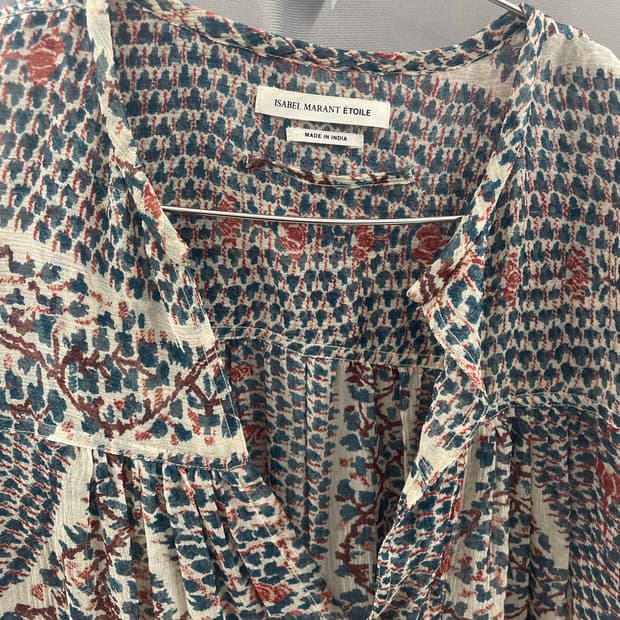 이자벨마랑 에스닉 블라우스