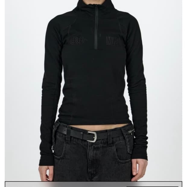 MPa SOFT-SHELL HALF ZIP WOMEN(BLACK L)