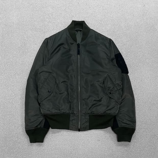 알파인더스트리 ma-1 항공점퍼 자켓 카키