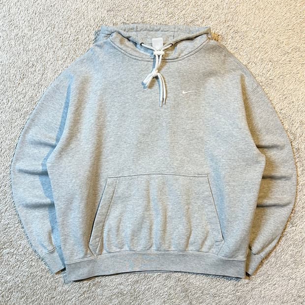 나이키 M NRG 후드티 그레이 헤더