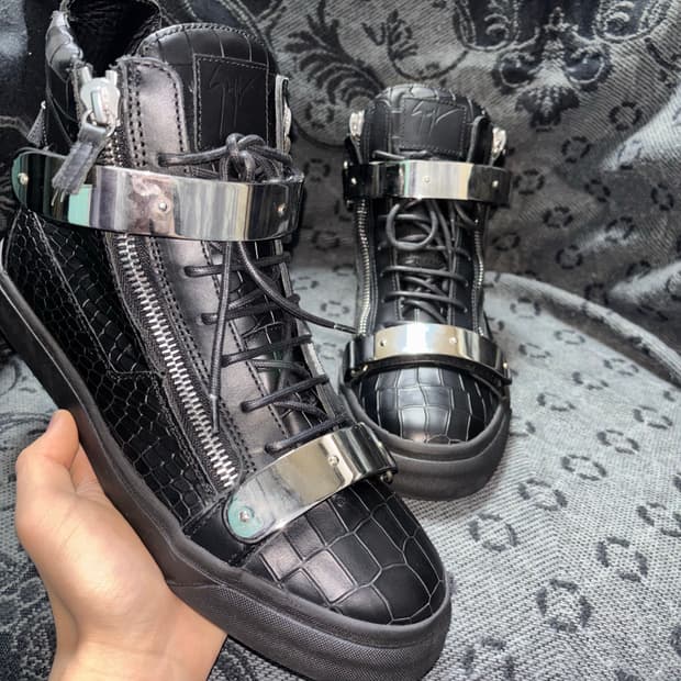 쥬세페 자노티 하이탑 스니커즈 43