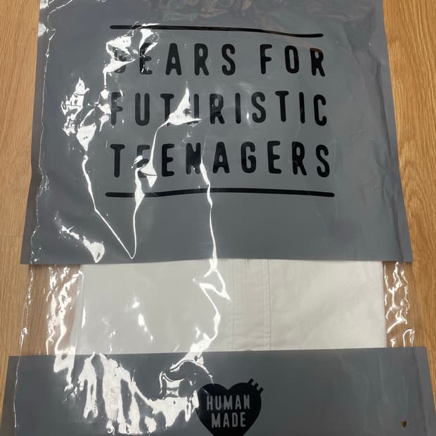 휴먼메이드 화이트 셔츠 