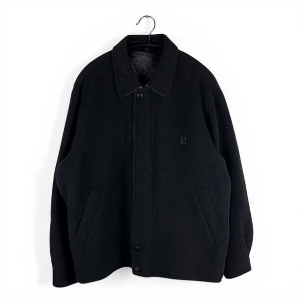 F) 닥스 울 블루종 자켓 블랙