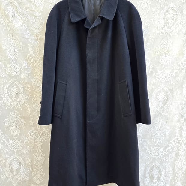 캐시미어 100% 발마칸 코트 (made in japan)