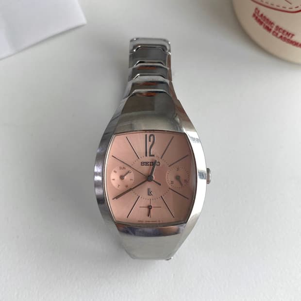 Seiko 세이코 lk 루키아 쉘 실버 피치