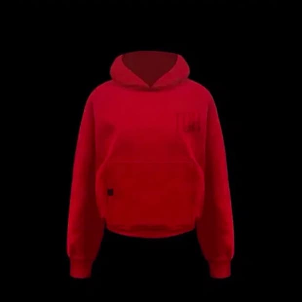 Toh 크롭 후드티 (블랙)