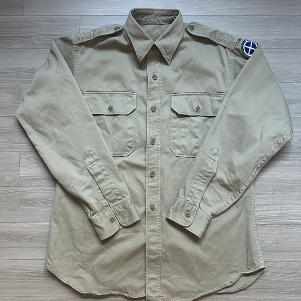 50's 미군 35th Infantry Div. 오피서 셔츠~103
