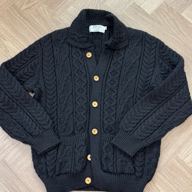 케리울른밀즈 피셔맨 카라 가디건