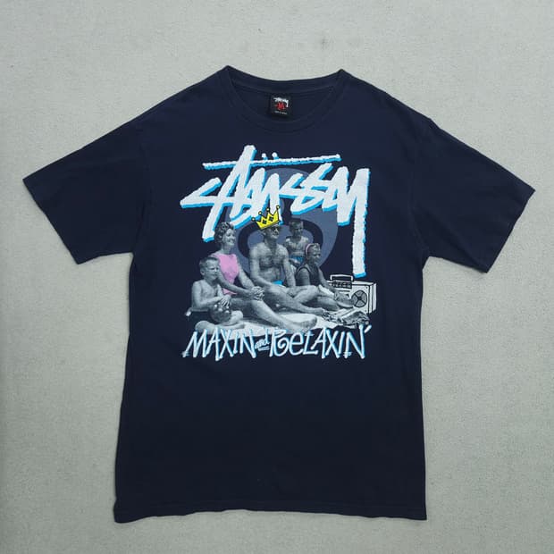 00s 스투시 반팔티 M