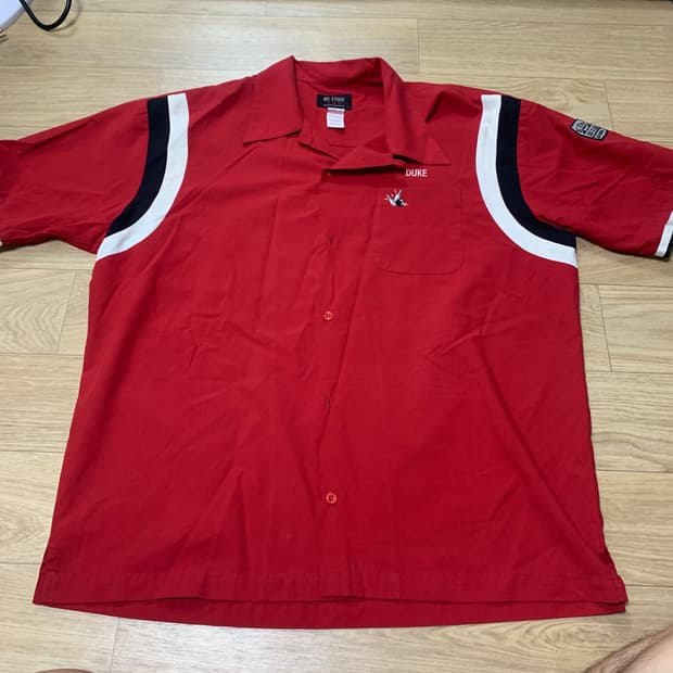 (M)[90's USA] BC ETHIC DUKE'S BAR 볼링 셔츠