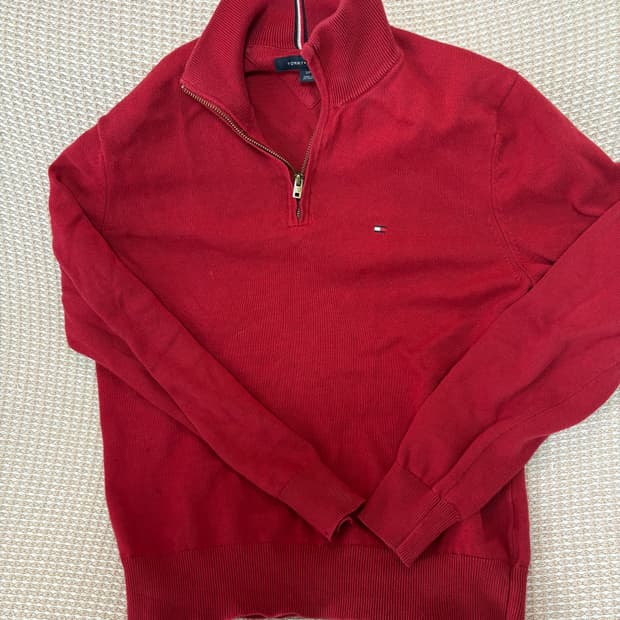 Tommy hilfiger 하프집업 