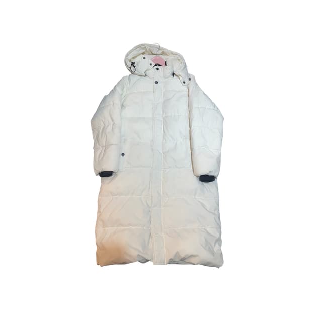 디키즈 롱패딩 화이트 M