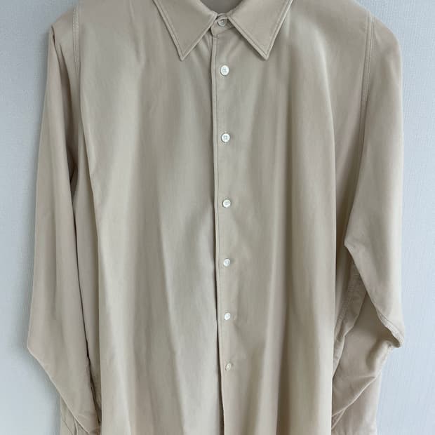 오라리 셔츠 코듀로이 베이지