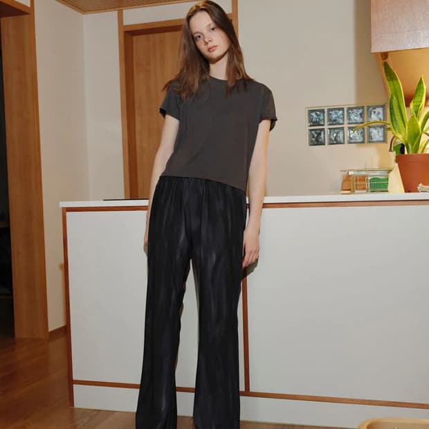 엔조블루스 애쉬 부츠컷 팬츠