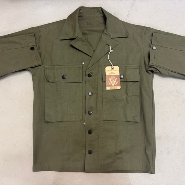 브론슨 m43 hbt 자켓 38 팔아요!