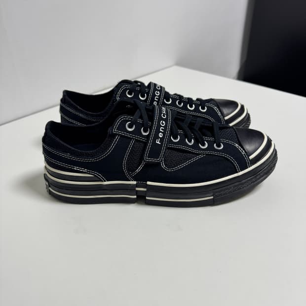 컨버스 x 펑첸왕 척 70 로우 투인원 블랙