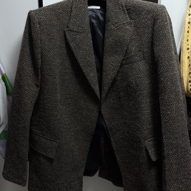 moonsun 문선 헤링본 자켓