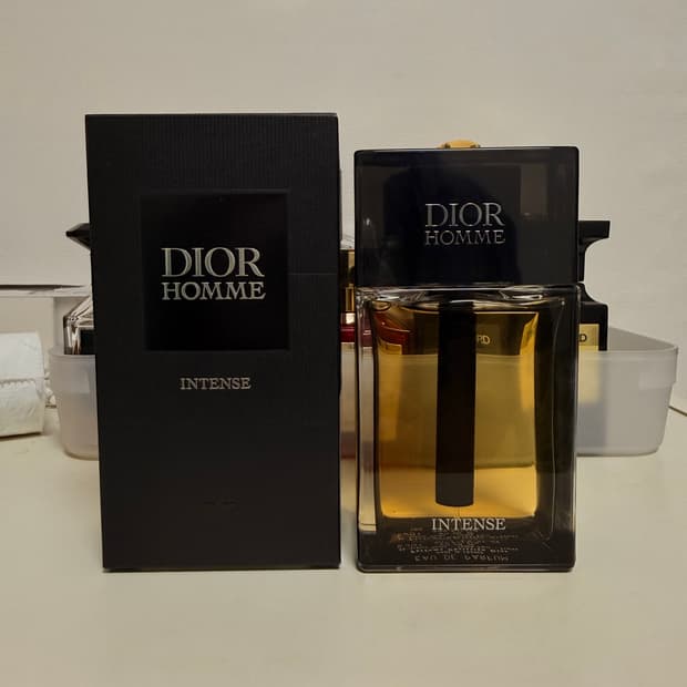 디올옴므 인텐스 100ml 국문택 시향만해본 제품