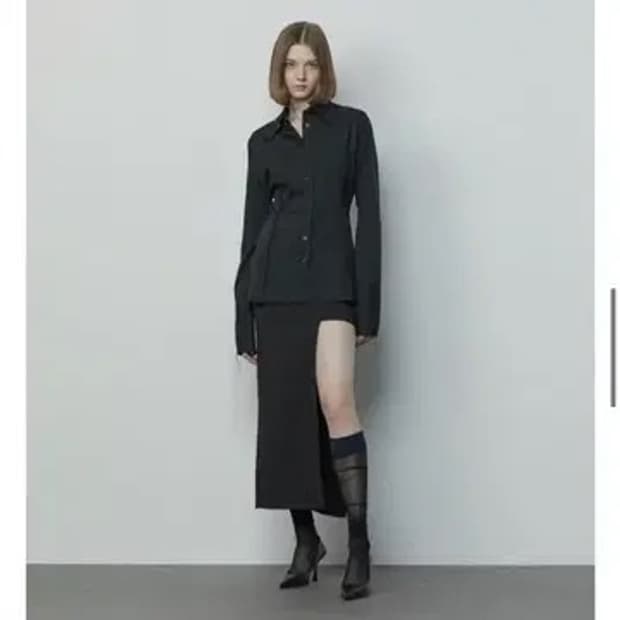 보헤미안서울 슬림 핏 스커트 M