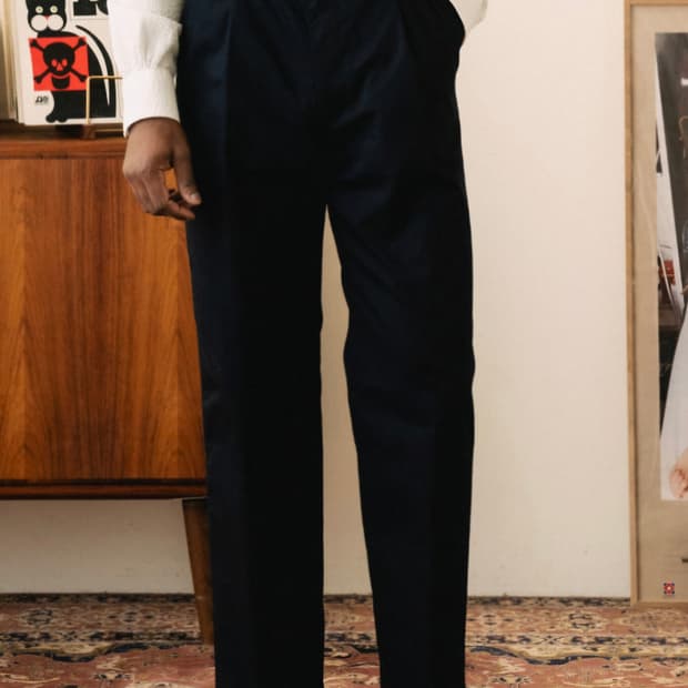 부기 홀리데이 13 COTTON COMFORT PANTS (NAVY)