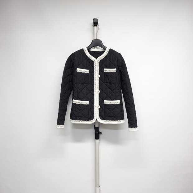 샤틴 춘추동 퀄팅 누빔 경량패딩 55.44