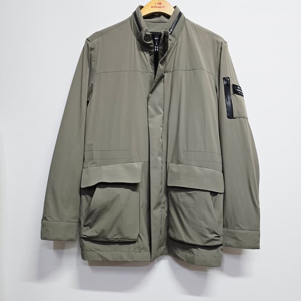 macaw 남성 카키색 야상 점퍼