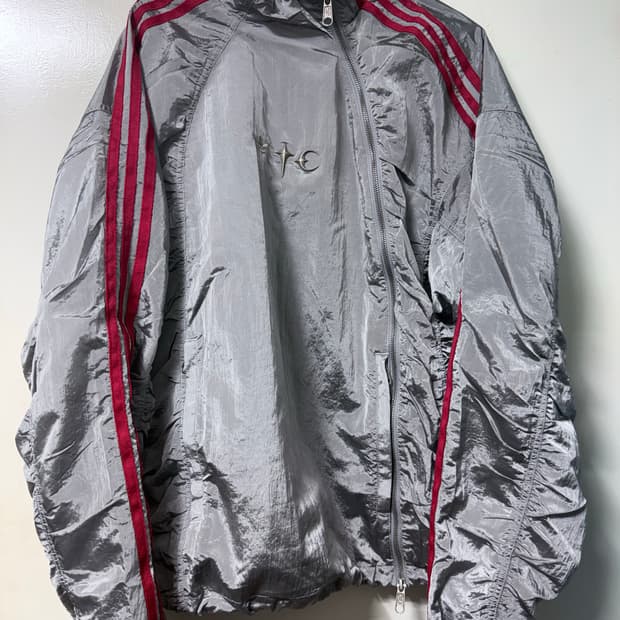 아디다스 떠그클럽 우븐 트랙탑 XL