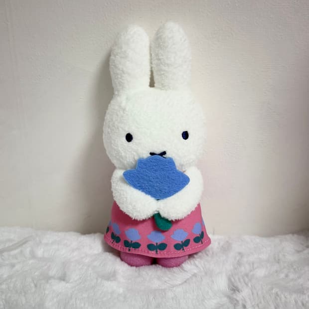 miffy 미피 로즈 인형 키링