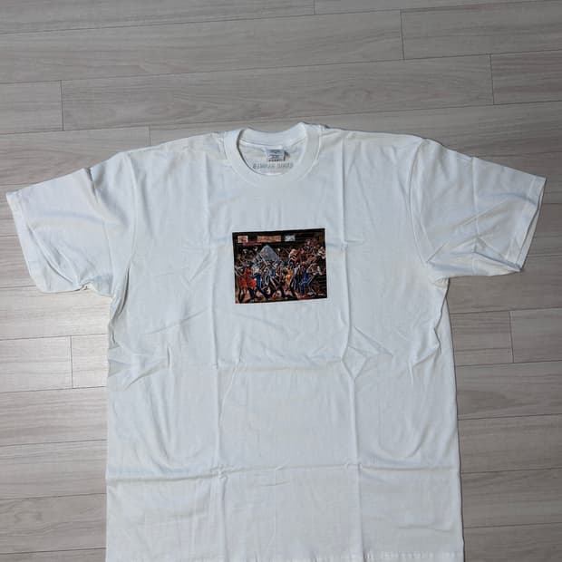 (XL)슈프림x어니반스 티셔츠 -25ss