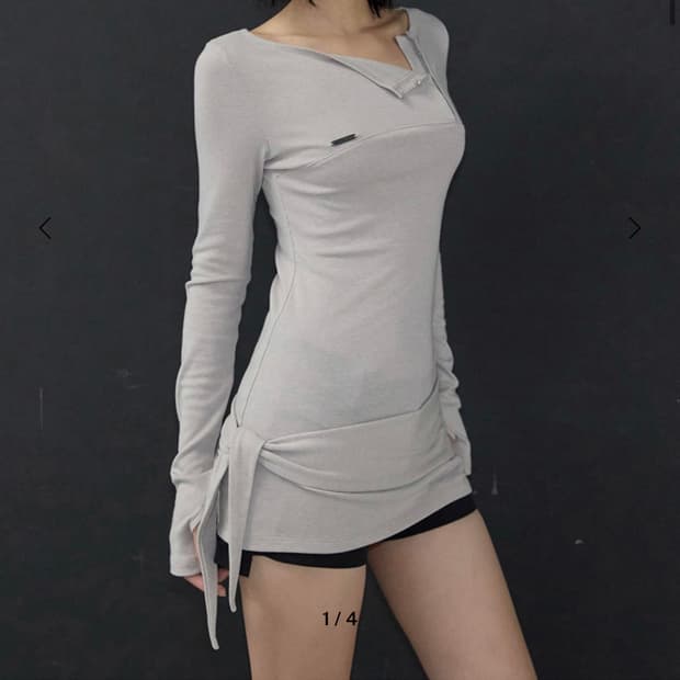 Contour Hook Top (sand beige)