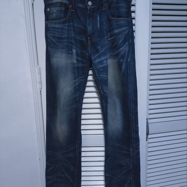 34 리바이스 504 청바지 데님 중청