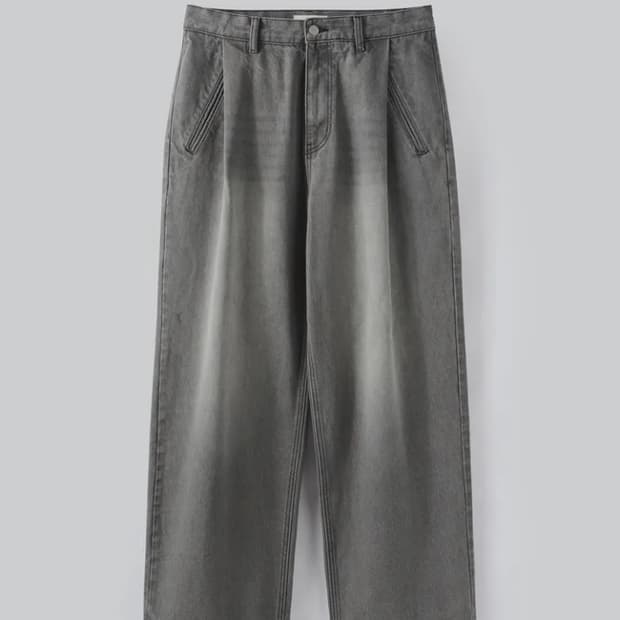 파브레가 카이 원턱 데님 스모키 블랙 1