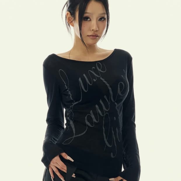 길라아카이브 LONG SLEEVE_BLACK