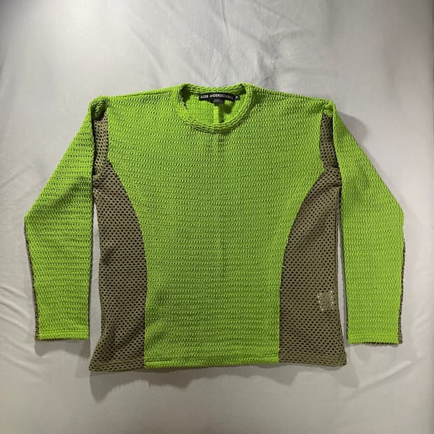 앤더슨벨 Dellen Net Crewneck 스웨터