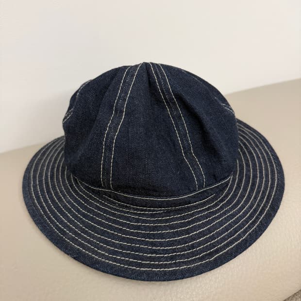 리얼맥코이 데님 아미 햇