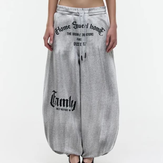 오퍼스 0012 Op. 08 SWEAT PANTS 벌룬스웻팬츠