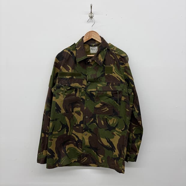 밀리터리 프랑스군 카모 야상 셔츠 자켓 남성 XL