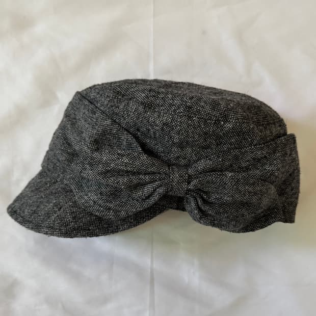 리본 뉴스보이캡